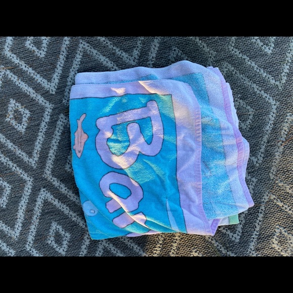🤿 🐠 Vintage 1992 Barney Snorkel Swimming Beach Towel Fish Ocean Lyons Group! - Picture 7 of 7